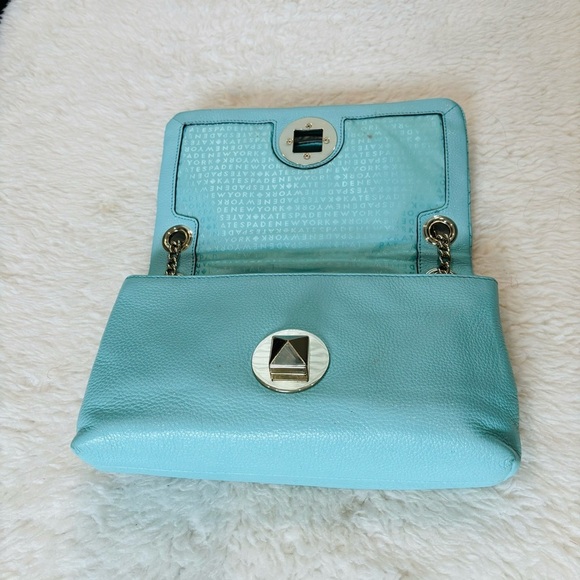 Kate Spade NY Natalia Flap Grain Leather Small Shoulder/Crossbody Bag 11”x6.5”x3 - Picture 16 of 16